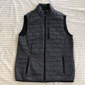 Mens Free Country Thin Lightweight Quilted Puffer Vest